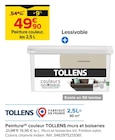 Peinture couleur TOLLENS murs et boiseries - TOLLENS en promo chez Castorama Villeneuve-Saint-Georges à 49,90 €