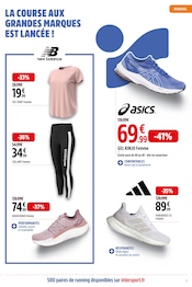Adidas Angebote im Prospekt "PLUS D'ENDURANCE, MOINS DE DÉPENSES" von Intersport auf Seite 7