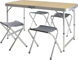 Table et tabourets de camping - Crivit - Lidl à Aix-en-Provence Table et tabourets de camping - Crivit en promo chez Lidl Aix-en-Provence à 39,99 €