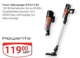 Aktuelles Hand-/Akkusauger X-Pert 5.80 Angebot bei GLOBUS in Braunschweig ab 119,00 €