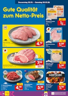 Schweinefleisch im aktuellen Netto Marken-Discount Prospekt (Remscheid) Schweinefleisch im Netto Marken-Discount Prospekt "Aktuelle Angebote" mit 75 Seiten (Remscheid)