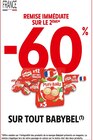 -60% remise immédiate sur le 2ème sur tout Babybel à Intermarché dans Connaux