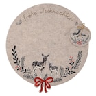 Platzset im weihnachtlichen Design im Ernstings family Prospekt Platzset im weihnachtlichen Design von im aktuellen Ernstings family Prospekt für 4,99 €