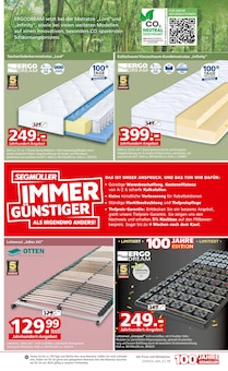 Matratze im aktuellen Segmüller Prospekt (Mannheim) Matratze im Segmüller Prospekt "100 JAHRE SEGMÜLLER" mit 32 Seiten (Mannheim)