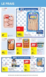 Prix et réduction Brochettes De Poulet dans le prospectus Carrefour en cours Offre Brochettes De Poulet dans le catalogue Carrefour du moment à la page 25