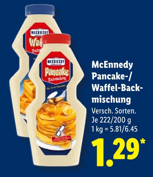 Pancake-/Waffel-Backmischung