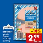 Aktuelle Wurst Angebote bei Netto Marken-Discount in Mönchengladbach Aktuelles Leberkäse Angebot bei Netto Marken-Discount in Mönchengladbach ab 2,99 €