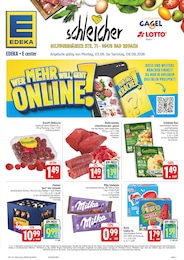 EDEKA Prospekt "Wir lieben Lebensmittel!", 40 Seiten, 03.08.2026 - 03.08.2026 Aktueller EDEKA Prospekt, "Wir lieben Lebensmittel!", mit Angeboten der Woche, gültig von 03.08.2026 bis 03.08.2026