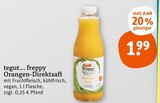 Orangen-Direktsaft Angebote von tegut... freppy bei tegut Stuttgart für 1,99 €