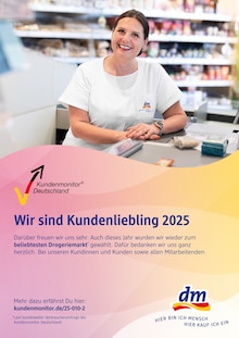 Aktueller dm-drogerie markt Prospekt