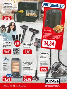 Staubsauger im Kaufhaus Stolz Prospekt "STOLZ. Das Kaufhaus im Norden." mit 16 Seiten (Rostock)