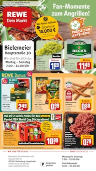 REWE Fröndenberg Prospekt der aktuellen Woche, gültig von 08.06.2026 bis 13.06.2026 Aktueller REWE Fröndenberg Prospekt "Dein Markt" mit 31 Seiten