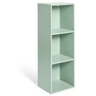 Structure Box Cube 3 cases 35x30xH105cm bois vert à Gifi dans Castellar Structure Box Cube 3 cases 35x30xH105cm bois vert à Gifi dans Castellar