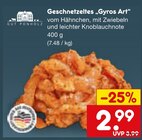Aktuelles Geschnetzeltes 'Gyros Art' Angebot bei Netto Marken-Discount in Frankfurt (Main) ab 2,99 €