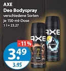 Deo Bodyspray von AXE im aktuellen V-Markt Prospekt für 3,49 €