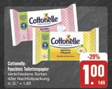 Feuchtes Toilettenpapier Angebote von Cottonelle bei E center Jena für 1,00 €