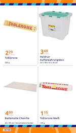 Action Toblerone im Prospekt 