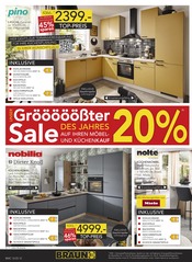 Aktueller BRAUN Möbel-Center Prospekt mit Kuchen, "Gröööößter Sale des Jahres", Seite 12