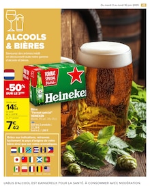 Promo Heineken dans le catalogue Carrefour du moment à la page 47