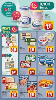 Flammkuchen Angebot im aktuellen REWE Prospekt auf Seite 14
