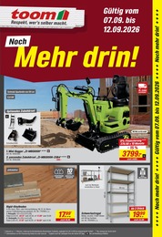 toom Baumarkt Prospekt für Korbach mit 4 Seiten toom Baumarkt Prospekt "Respekt, wer's selber macht." für Korbach, 4 Seiten, 07.09.2026 - 12.09.2026