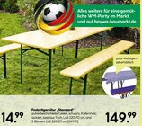 Festzeltgarnitur Standard im Angebot bei BayWa Bau- und Gartenmärkte in Schorndorf Festzeltgarnitur Standard Angebote bei BayWa Bau- und Gartenmärkte Schorndorf für 149,99 €