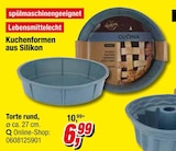 Kuchenformen aus Silikon Angebote von CUCINA bei Opti-Megastore Schweinfurt für 6,99 €