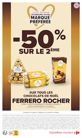 Promos Ferrero Rocher dans le catalogue "Carrefour market" de Carrefour Market Ferrero Rocher en promo dans le catalogue Carrefour Market à la page 2