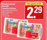 Eiweiß Toastbrötchen im Angebot bei WEZ in Löhne Eiweiß Toastbrötchen Angebote von Mestemacher bei WEZ Löhne für 2,29 €