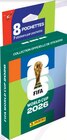 Blister 8 pochettes + 2 stickers argentés édition limitée de l'équipe de France dans le catalogue Intermarché Super