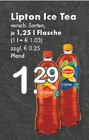 Ice Tea Angebote von Lipton bei TOP Getränke Neuss für 1,29 €