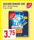 GESCHIRR-REINIGER TABS im Angebot bei Marktkauf in Bad Oeynhausen GESCHIRR-REINIGER TABS Angebote von GUT & GÜNSTIG bei Marktkauf Bad Oeynhausen für 3,75 €