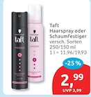 Taft Haarspray von Schwarzkopf im aktuellen budni Prospekt