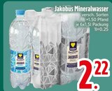 Mineralwasser von Jakobus im aktuellen EDEKA Prospekt für 2,22 €