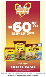 Promos Old El Paso dans le catalogue "LE MOIS DES SUPPORTERS" de Carrefour Market à la page 8 Promos Old El Paso dans le catalogue "LE MOIS DES SUPPORTERS" de Carrefour Market à la page 8