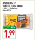 Brioche Burger Buns im Angebot bei Marktkauf in Dülmen Brioche Burger Buns Angebote von Golden Toast bei Marktkauf Dülmen für 1,99 €