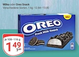 Milka oder Oreo Snack bei GLOBUS im Idar-Oberstein Prospekt für 1,49 €
