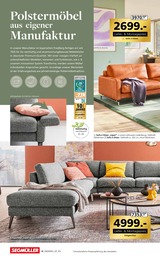 Segmüller Sofa im Prospekt 
