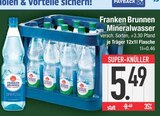 Mineralwasser im EDEKA Prospekt Mineralwasser von Franken Brunnen im aktuellen EDEKA Prospekt für 5,49 €