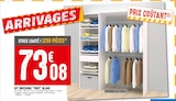 KIT DRESSING "TROY" BLANC en promo chez Brico Cash KIT DRESSING "TROY" BLANC dans le catalogue Brico Cash