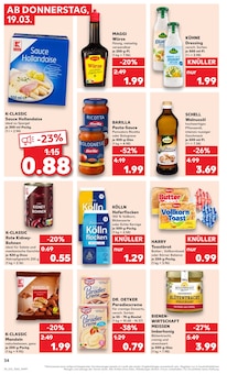 Barilla im Kaufland Prospekt "Aktuelle Angebote" mit 56 Seiten (Halle (Saale))