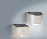 Solar-Wandleuchte Brasilia rund Angebote von toom bei toom Baumarkt Heidenheim für 9,99 €