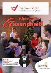 Aktueller Bertram Vital - Ludwig Bertram GmbH Prospekt "Schenken Sie Gesundheit!" Seite 1 von 6 Seiten für Isernhagen