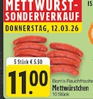 Rauchfrische Mettwürstchen bei EDEKA im Prospekt "" für 5,50 €