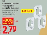 Command Crochets accroche-tableaux - 3M dans le catalogue Lidl