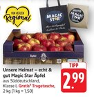Magic Star Äpfel Angebote von Unsere Heimat bei E center Neustadt für 2,99 €