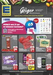 EDEKA Prospekt "Wir lieben Lebensmittel!", 28 Seiten, 30.06.2025 - 30.06.2025 Aktueller EDEKA Prospekt, "Wir lieben Lebensmittel!", mit Angeboten der Woche, gültig von 30.06.2025 bis 30.06.2025