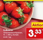 Erdbeeren bei Netto Marken-Discount im Prospekt "" für 3,33 €