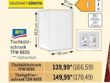 Tischkühlschrank oder Tischgefrierschrank von aro im aktuellen Metro Prospekt für 166,59 €