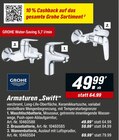 Waschtischbatterie Angebote von Grohe bei toom Baumarkt Hamm für 49,99 €